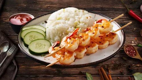12. BBQ Shrimp Skewers